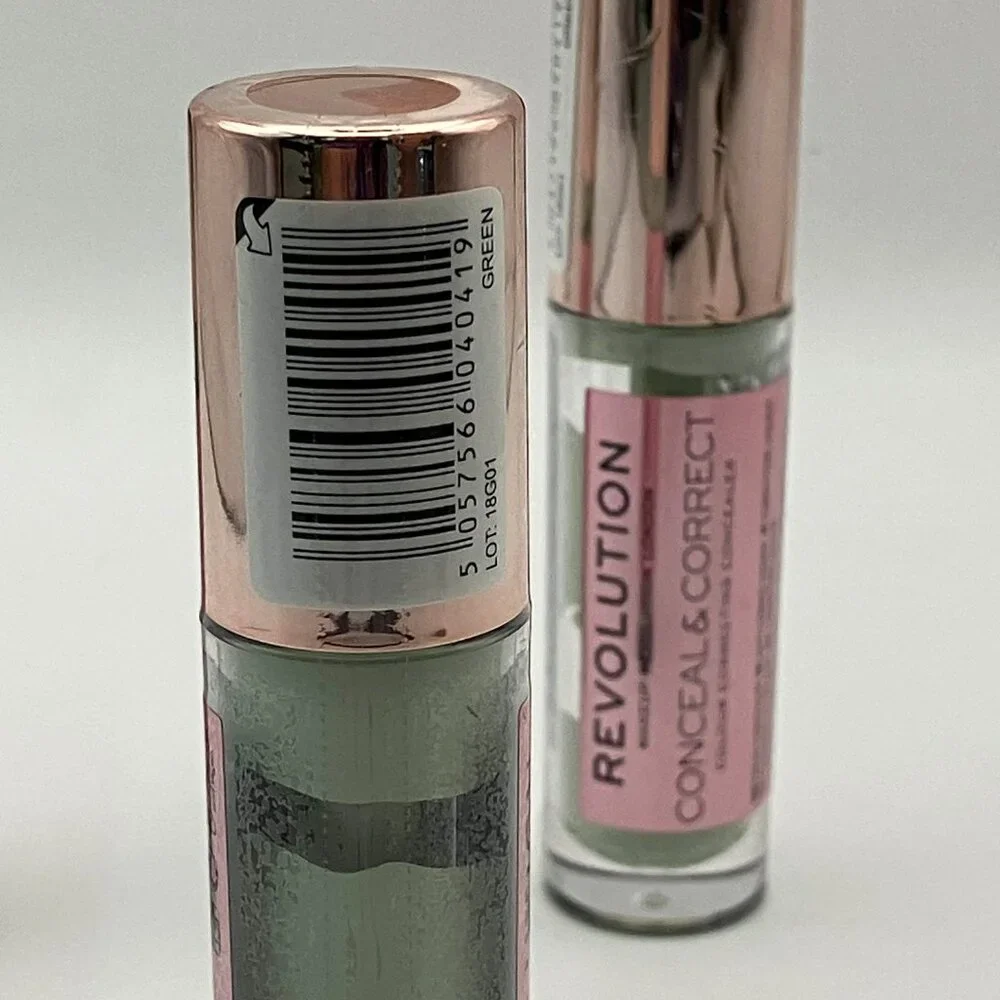 Makeup Revolution Conceal and Correct Green Pack Of 3 Pcs Makeup Set